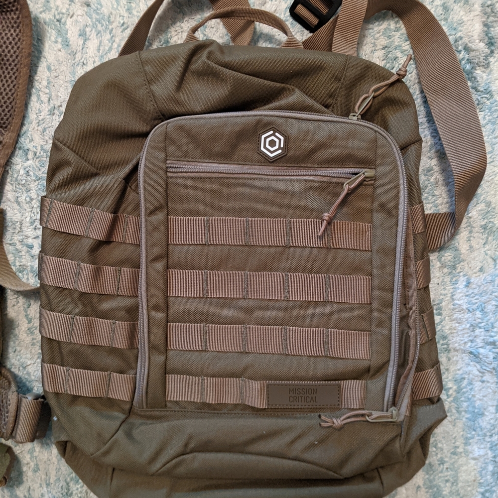 Mission Critical daypack backpack
